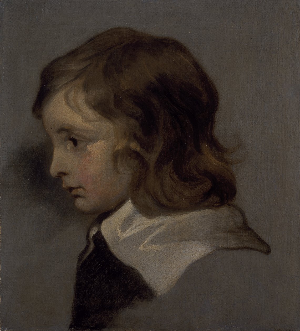Head of a young boy by Peter (follower of) Lely