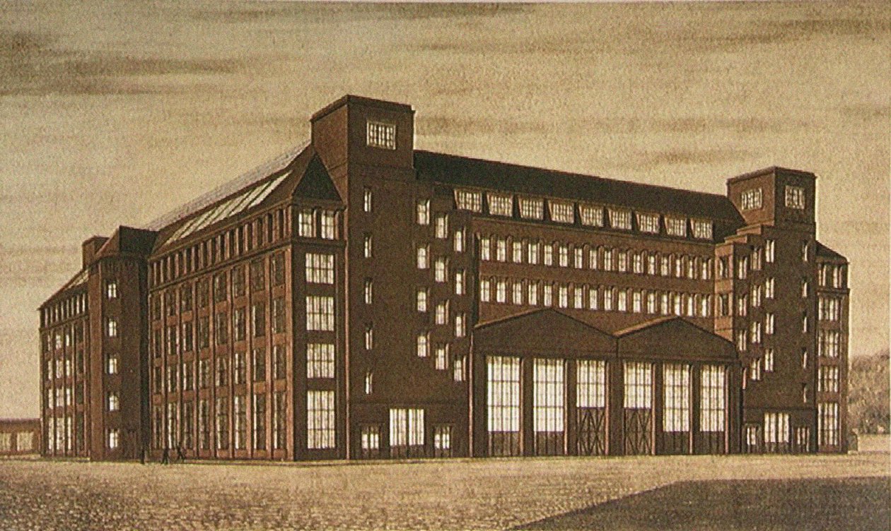 AEG High Tension Factory, Berlin by Peter Behrens