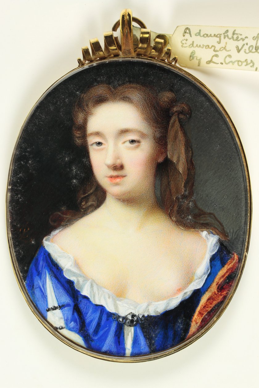 A daughter of Sir Edward Villiers Knight-Marshal by Peter Cross