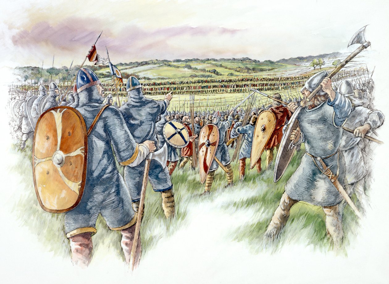 Battle of Hastings, 1066 by Peter Dunn