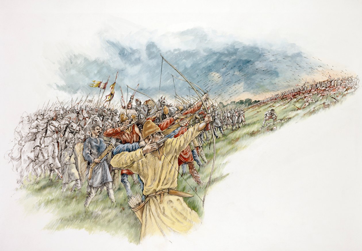 Battle of Hastings, 1066 by Peter Dunn