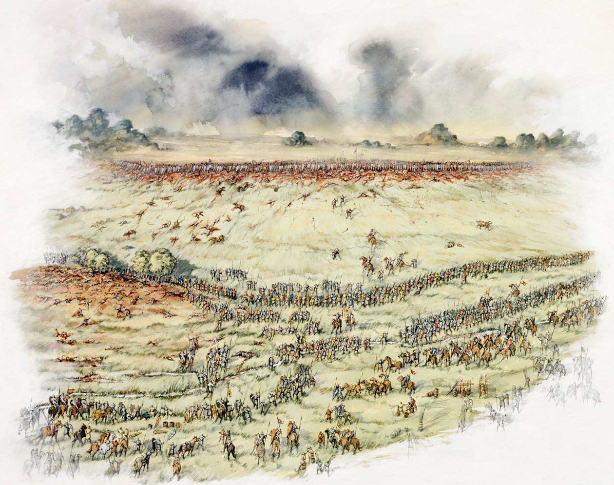 Battle of Hastings, 1066, c1990-2010 by Peter Dunn