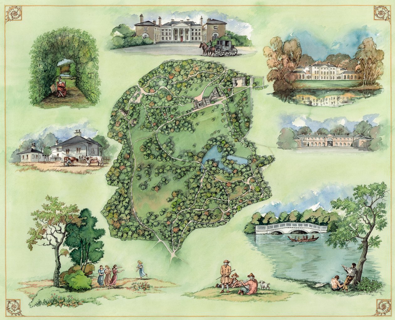 Kenwood House and grounds by Peter Dunn