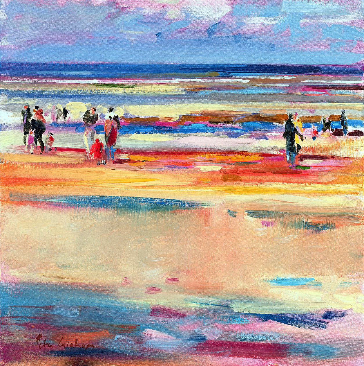 Boulevard de Boudin by Peter Graham (Contemporary)