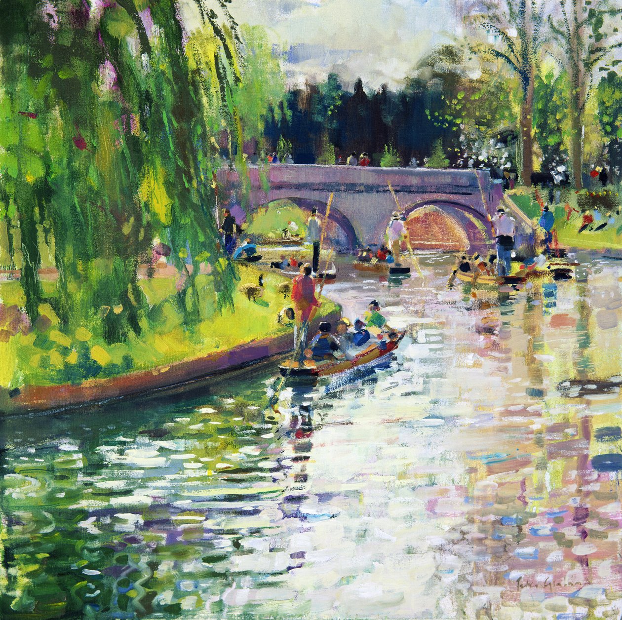 Glad Green Summer, 1997 by Peter Graham (Contemporary)