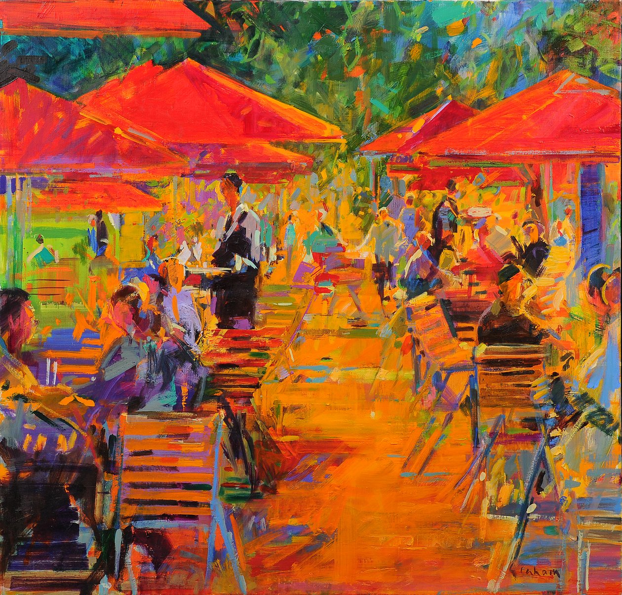 The Tuileries Garden by Peter Graham (Contemporary)