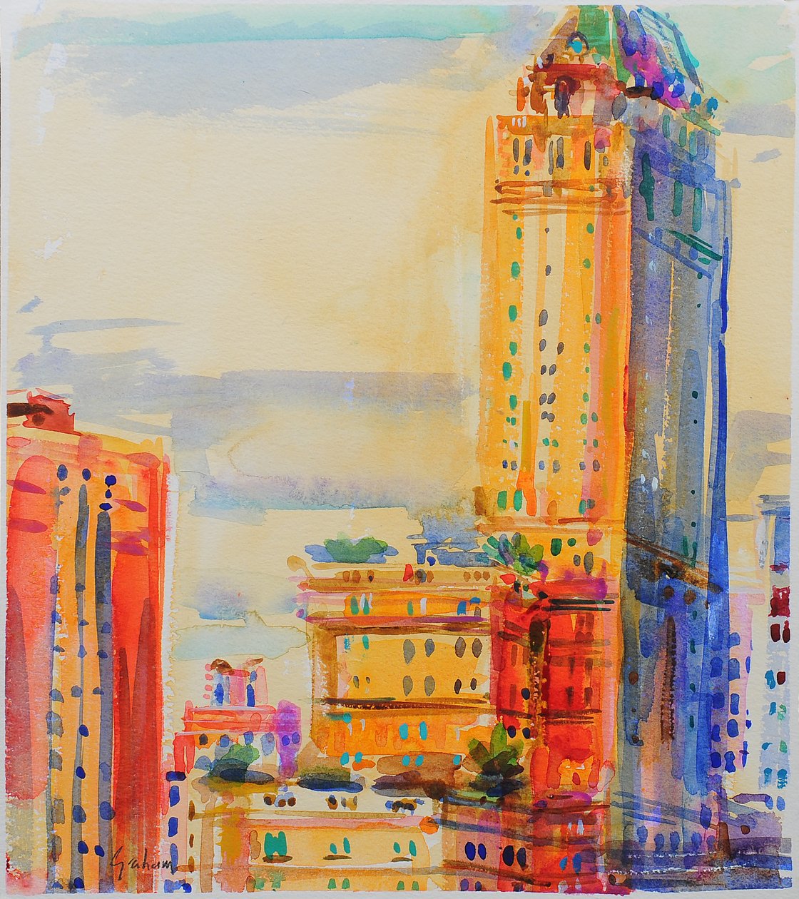 The Pierre, New York by Peter Graham (Contemporary)