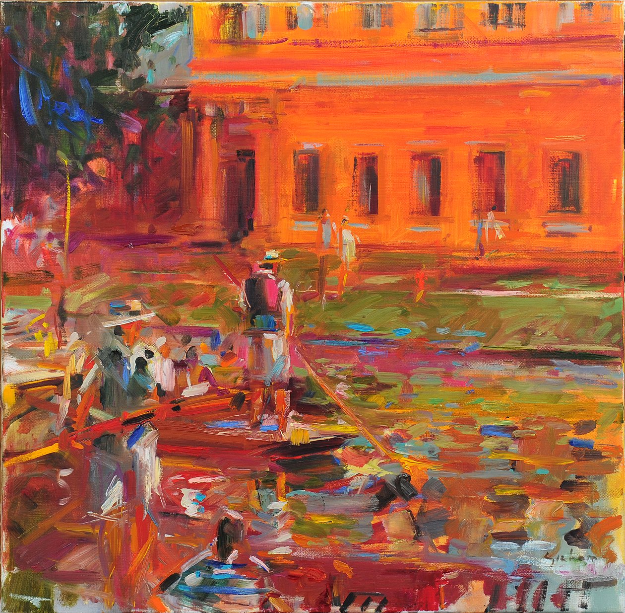 Chariots of Fire, Cambridge, 2021 by Peter Graham