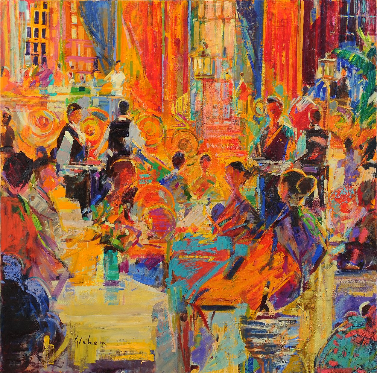 The Waldorf, 2021 by Peter Graham