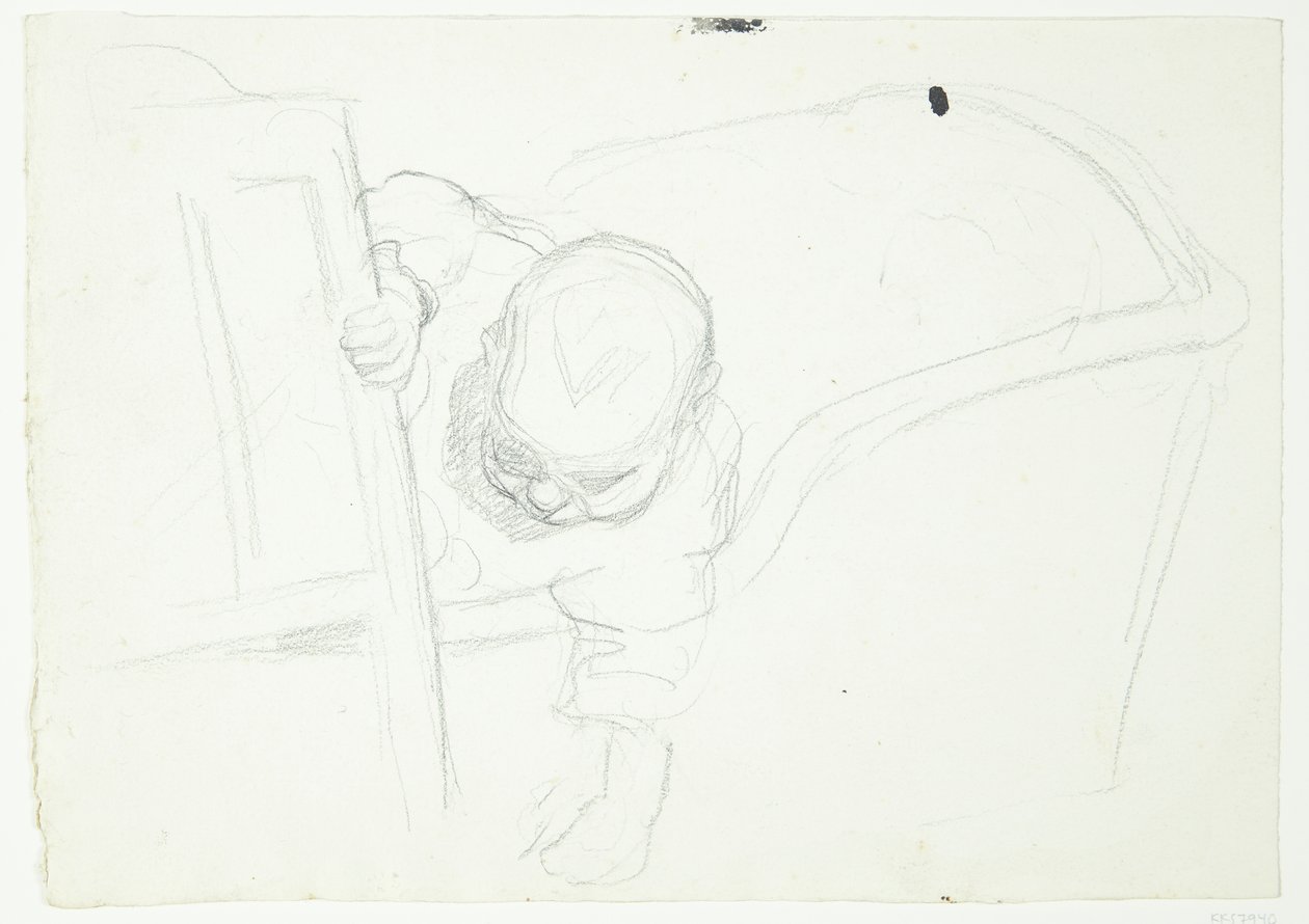 Child in Cradle by Peter Hansen