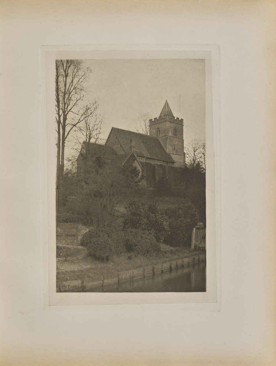 Amwell Church by Peter Henry Emerson
