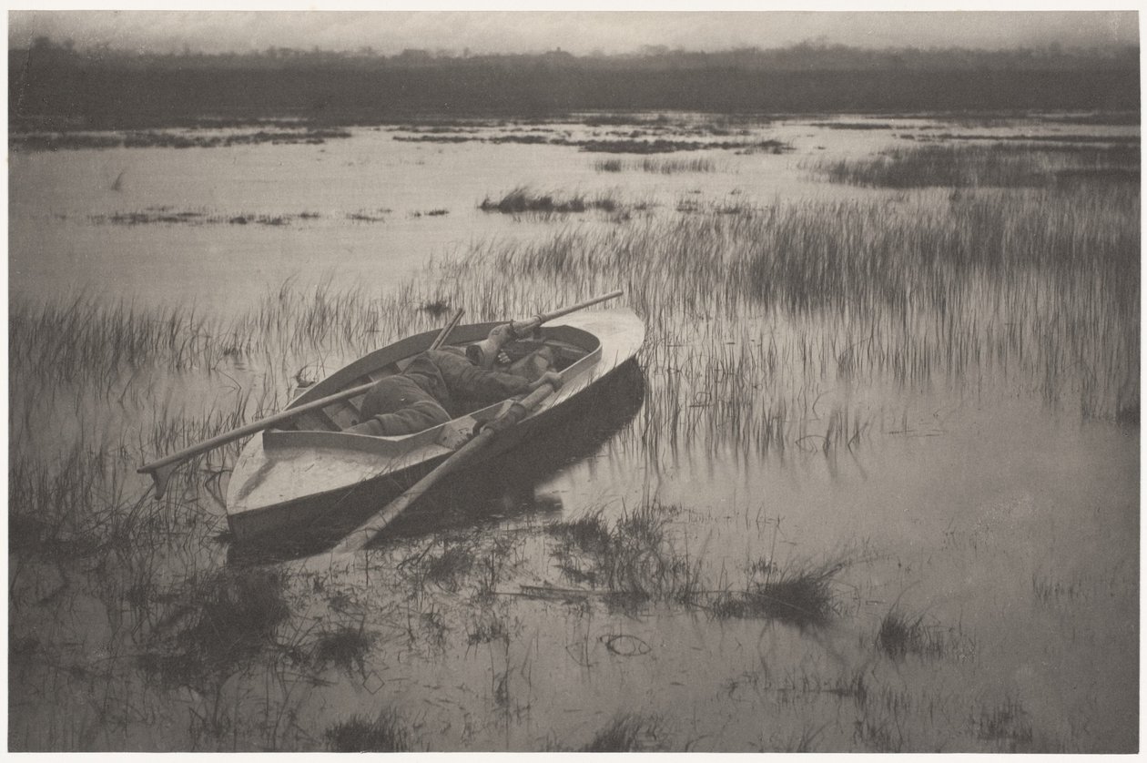Gunner Working Up To Fowl by Peter Henry Emerson