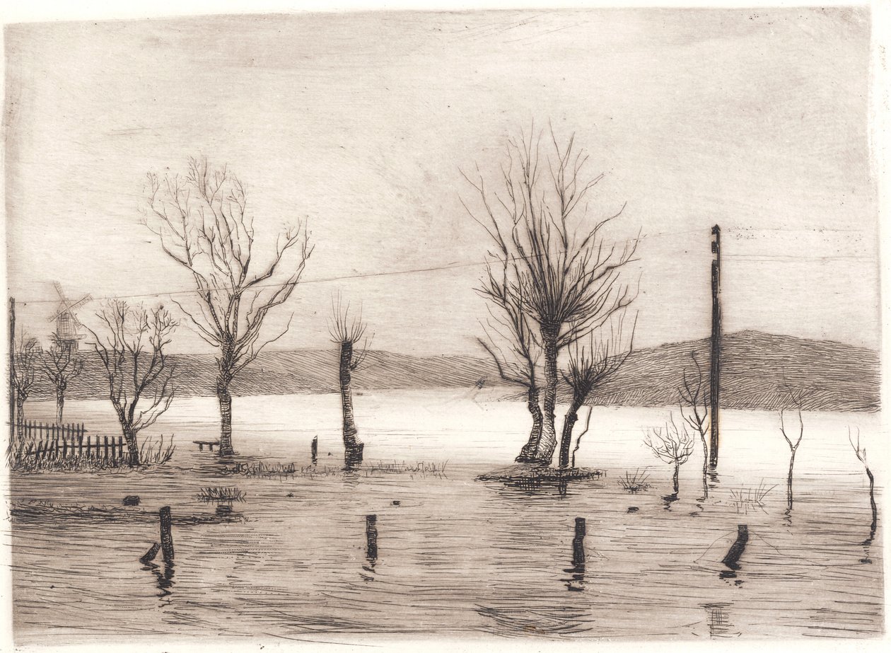 Winter Landscape at Tyreholm by Peter Vilhelm Ilsted