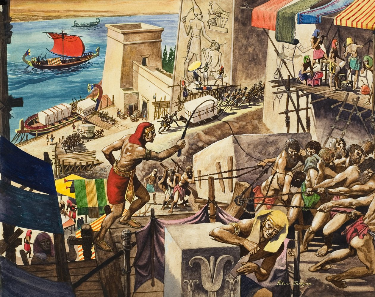 Building The Pyramids by Peter Jackson