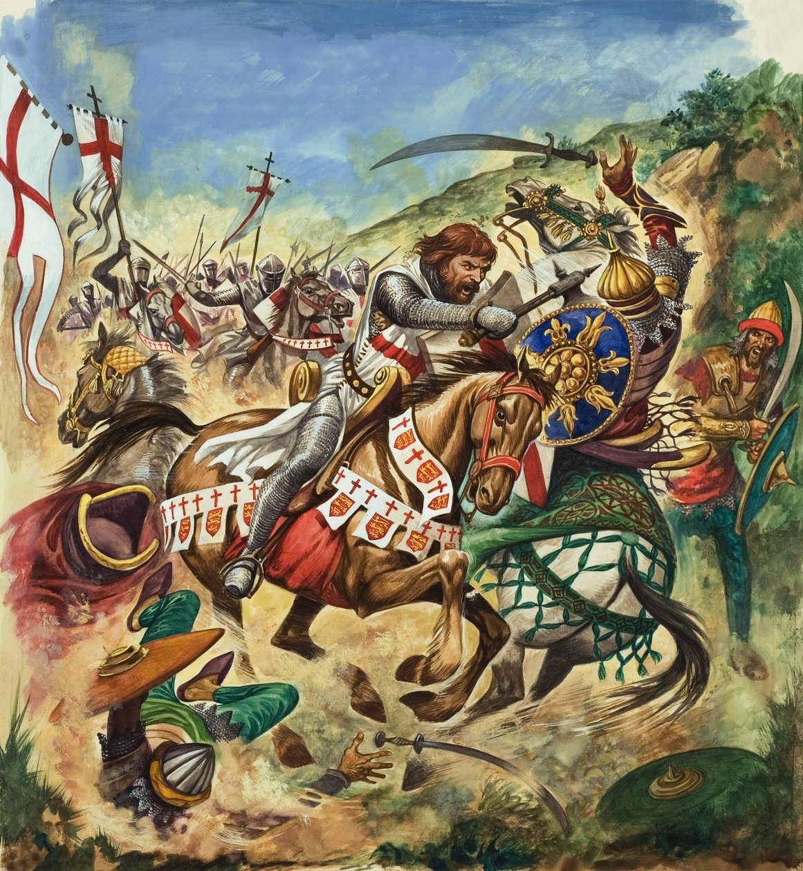 Richard the Lionheart (1157-99) During the Third Crusade by Peter Jackson