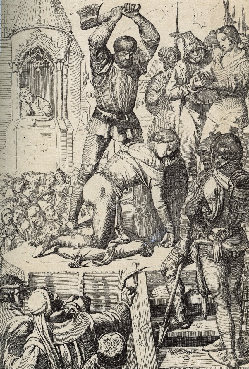 The Execution of Conradin by Peter Johann Nepomuck Geiger