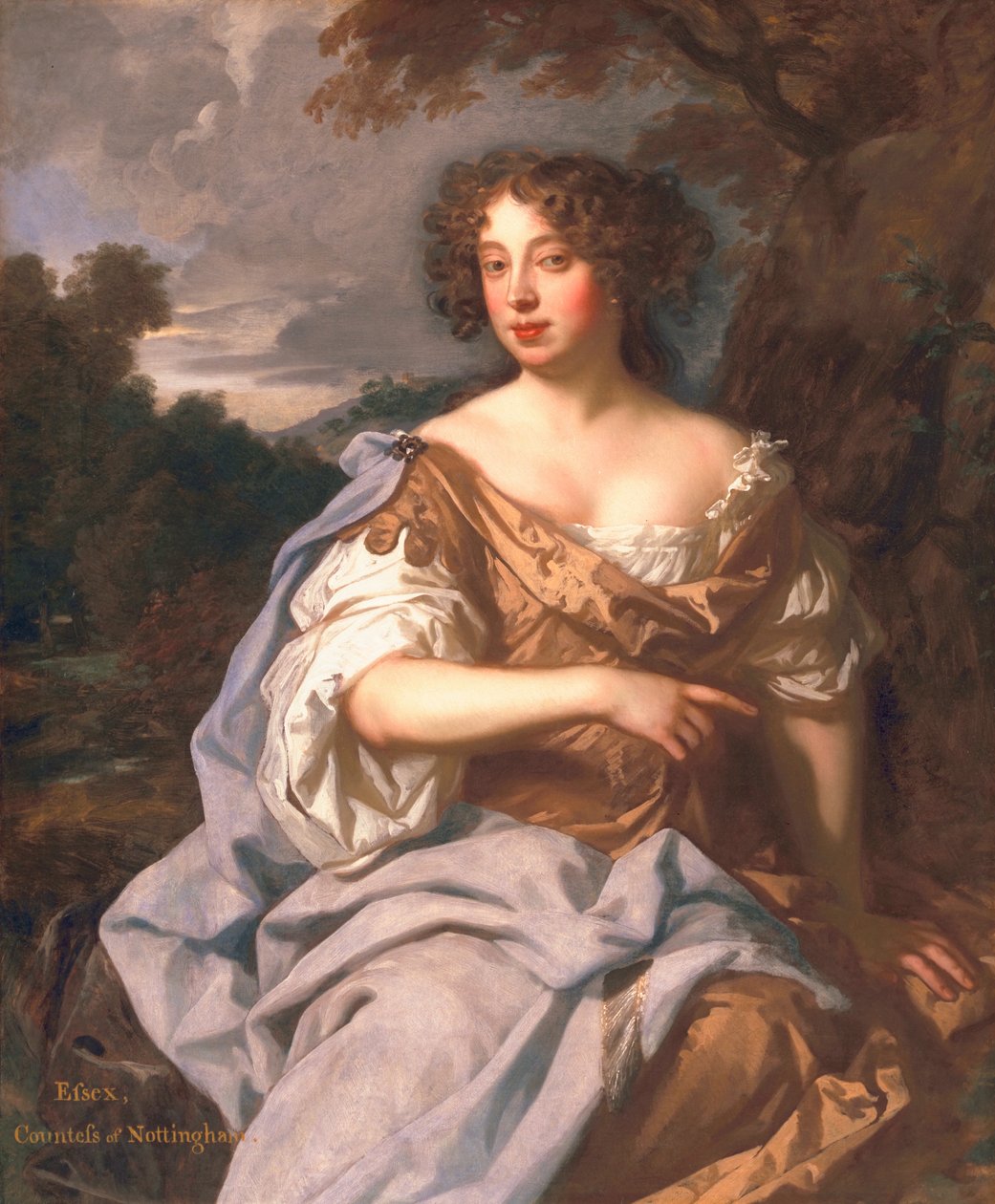 Lady Essex Finch, later Countess of Nottingham by Peter Lely