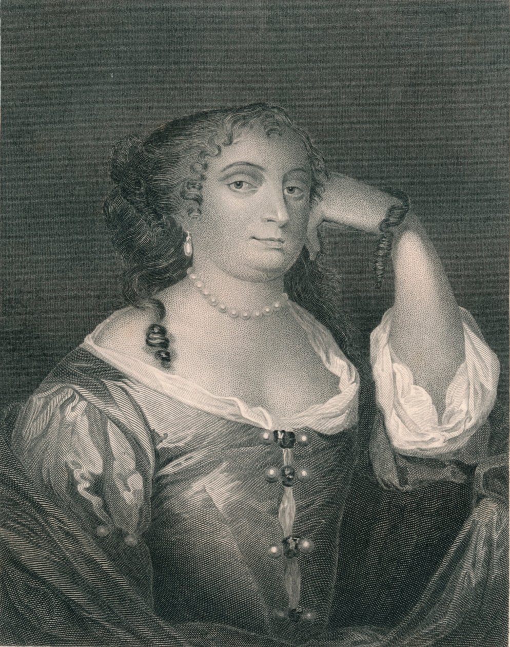 Anne Hyde, Duchess of York, early-mid 19th century by Peter Lightfoot