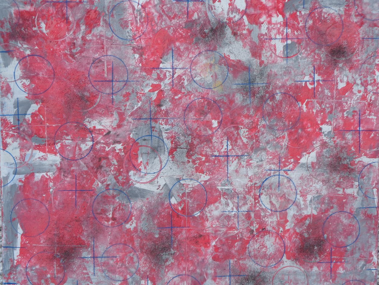 Circles and Crosses, 2020 by Peter McClure