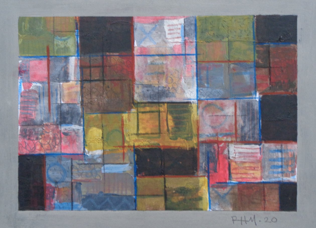 OVERLAYING, 2020 by Peter McClure