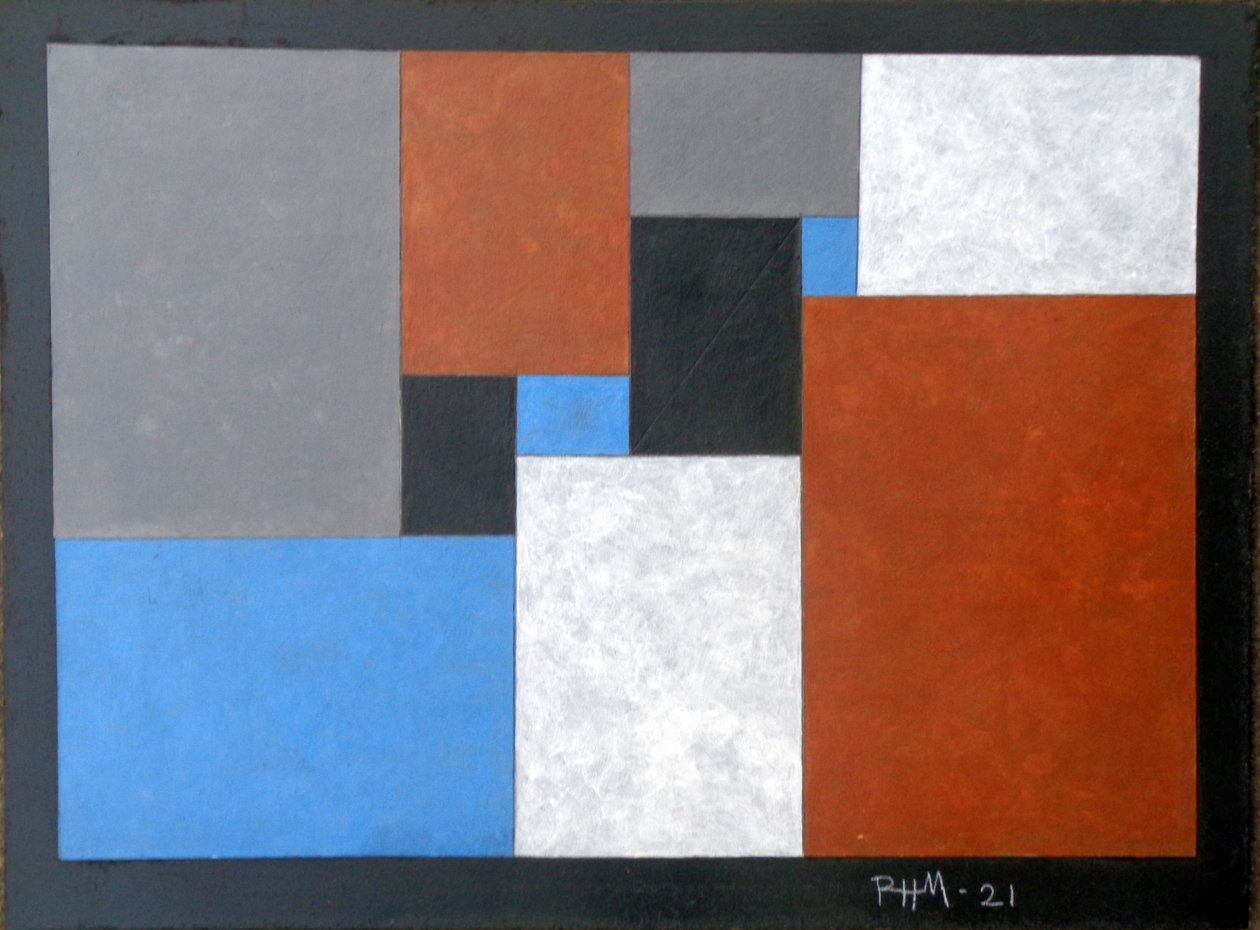 THE SILVER RECTANGLE DISSECTION, 2021 by Peter McClure