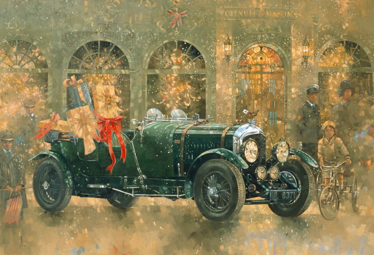 Christmas at Fortnum and Masons by Peter Miller