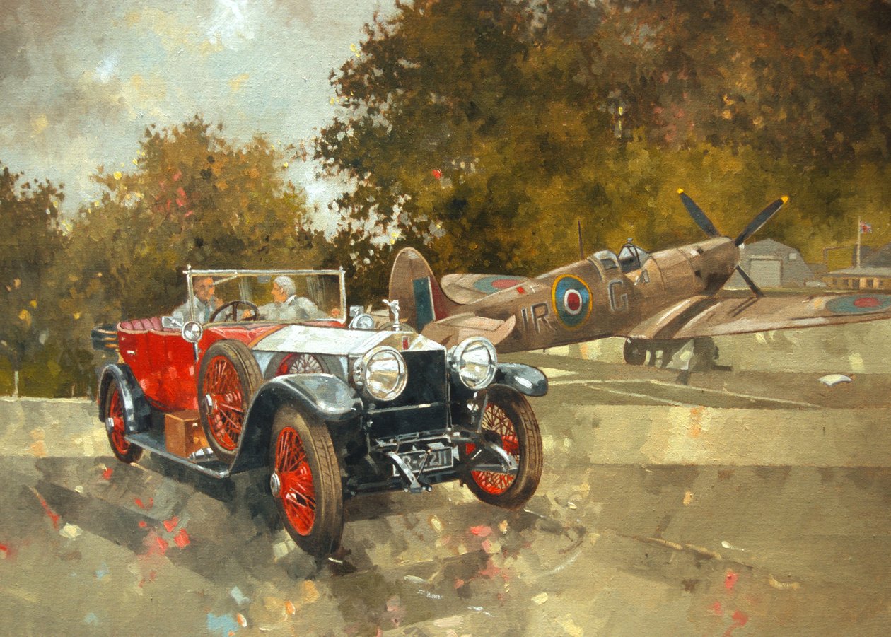 Ghost and Spitfire by Peter Miller