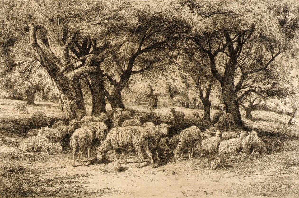 A New England Orchard by Peter Moran