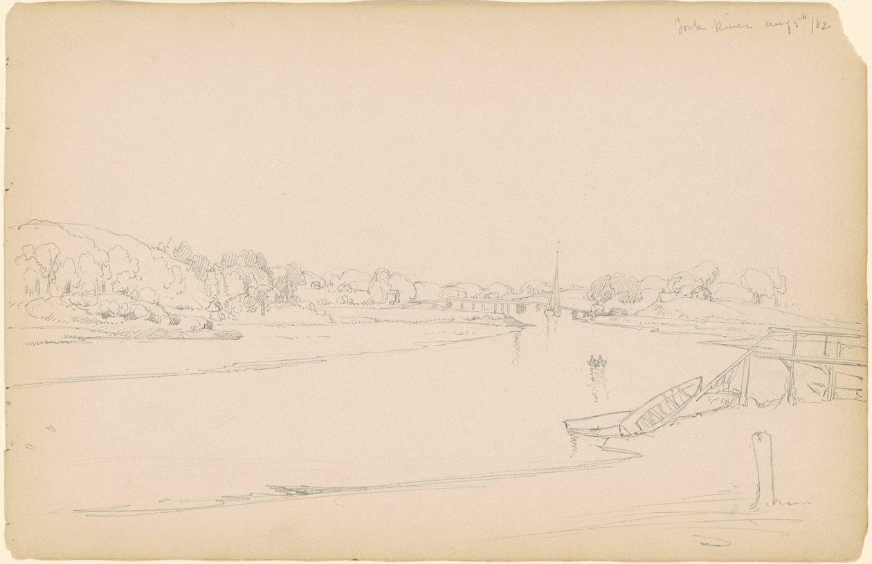 York River by Peter Moran