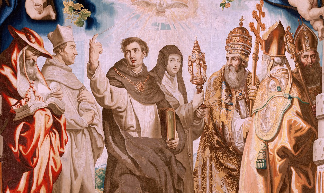 The Defenders of the Eucharist by Peter Paul (after) Rubens