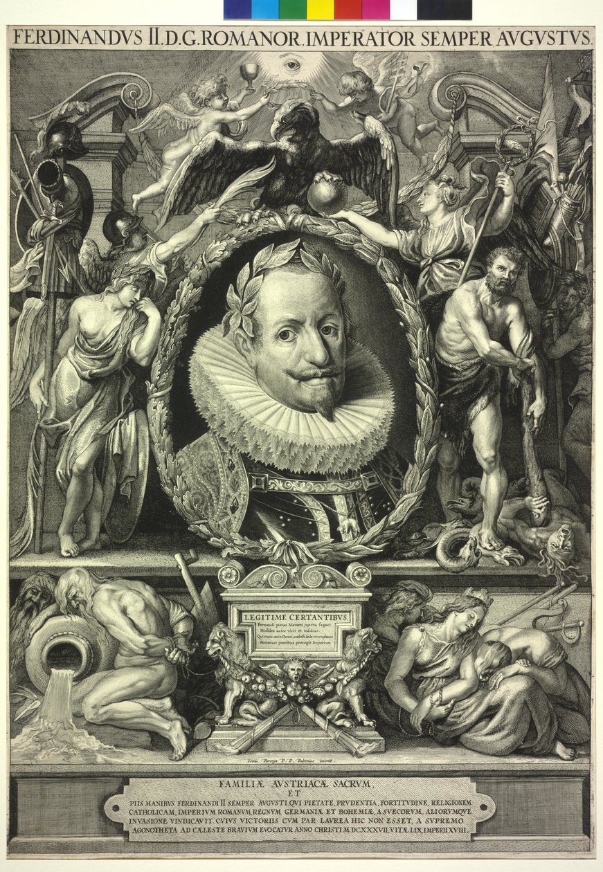 Holy Roman Emperor Ferdinand II by Peter Paul (after) Rubens