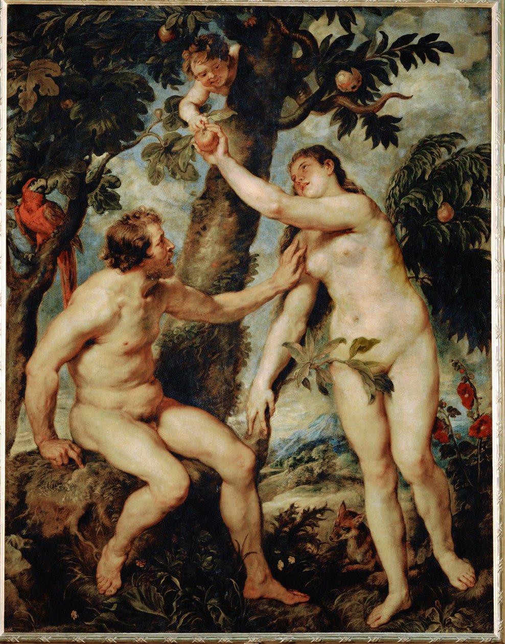 Adam and Eve by Peter Paul Rubens