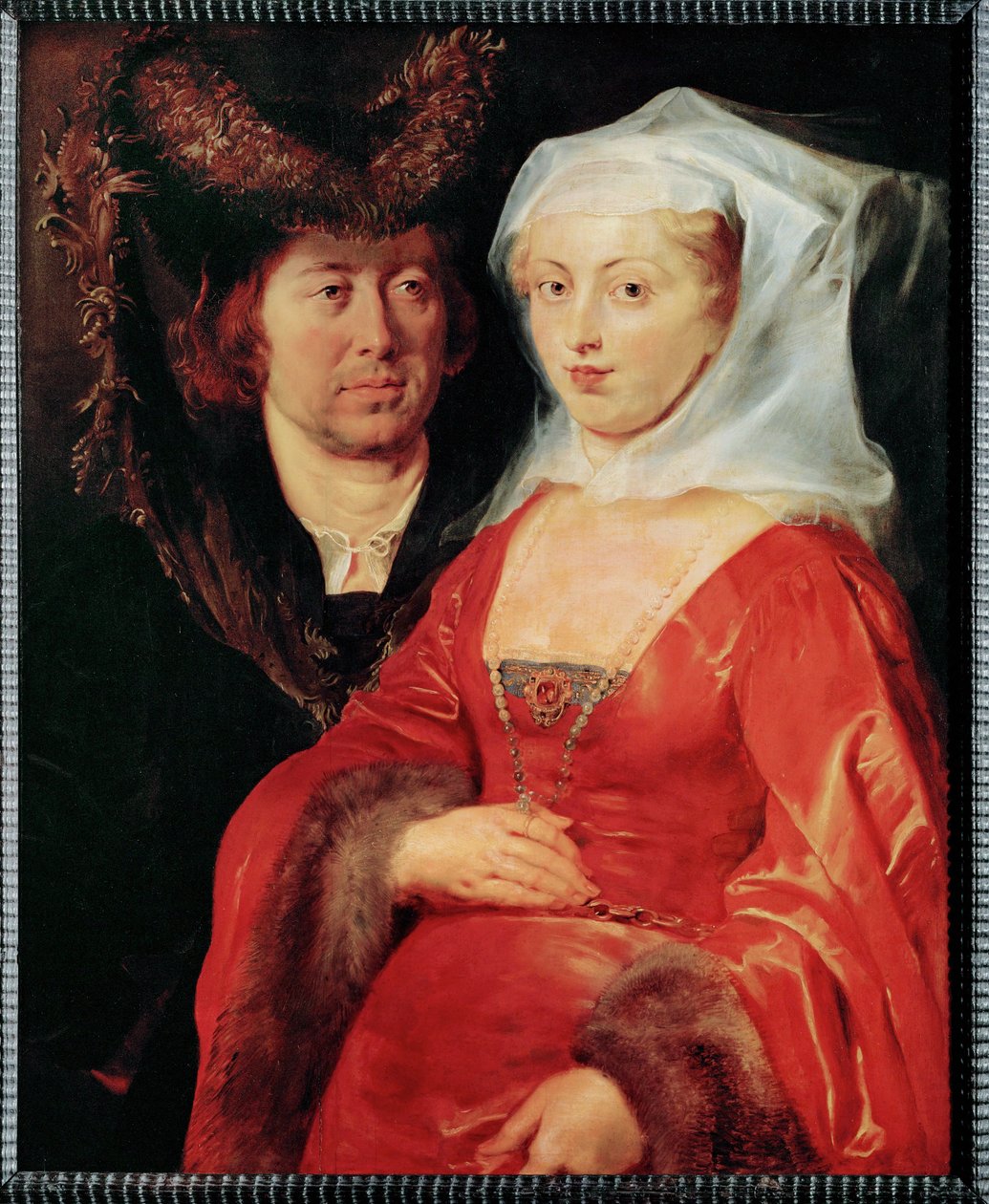 Ansegius and Saint Bega by Peter Paul Rubens