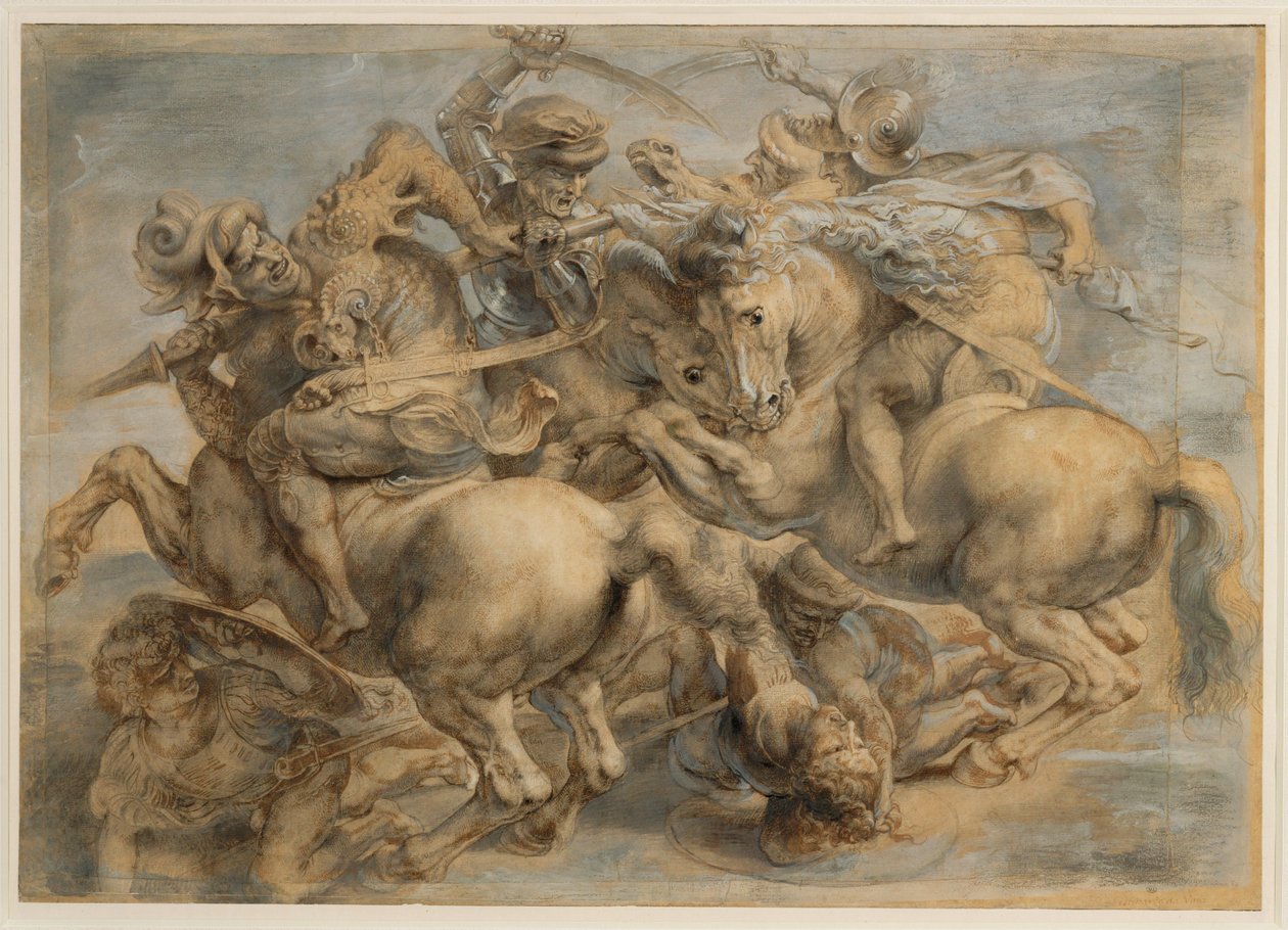Battle of Anghiari by Peter Paul Rubens