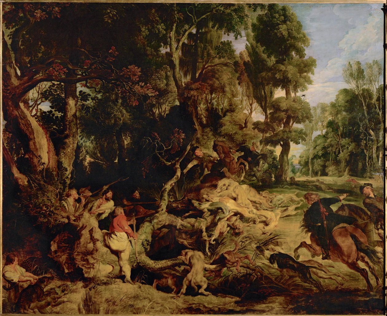 Boar Hunt by Peter Paul Rubens