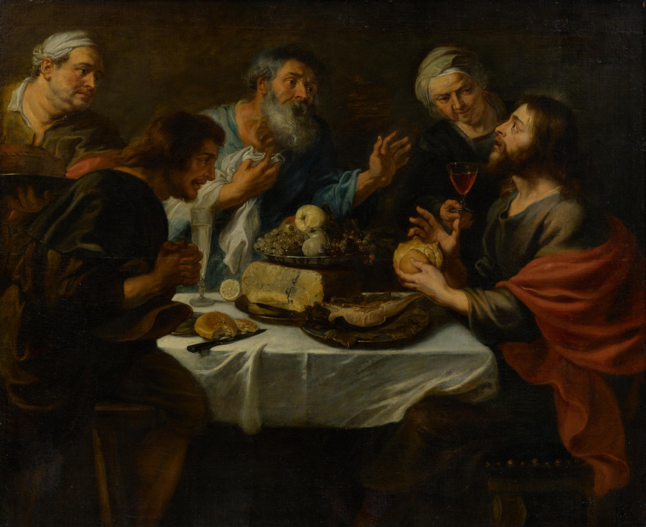 Christ in Emmaus by Peter Paul Rubens
