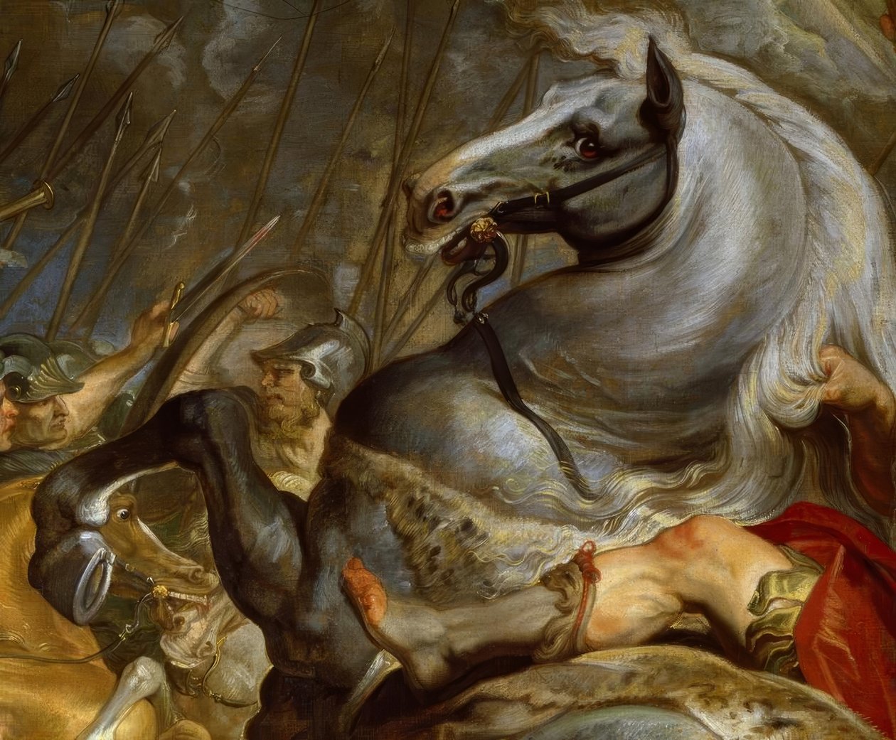 Battle (detail) by Peter Paul Rubens