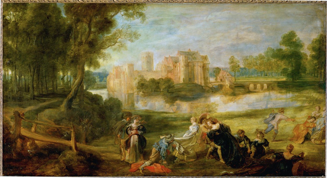 The Castle Park, c.1635 by Peter Paul Rubens