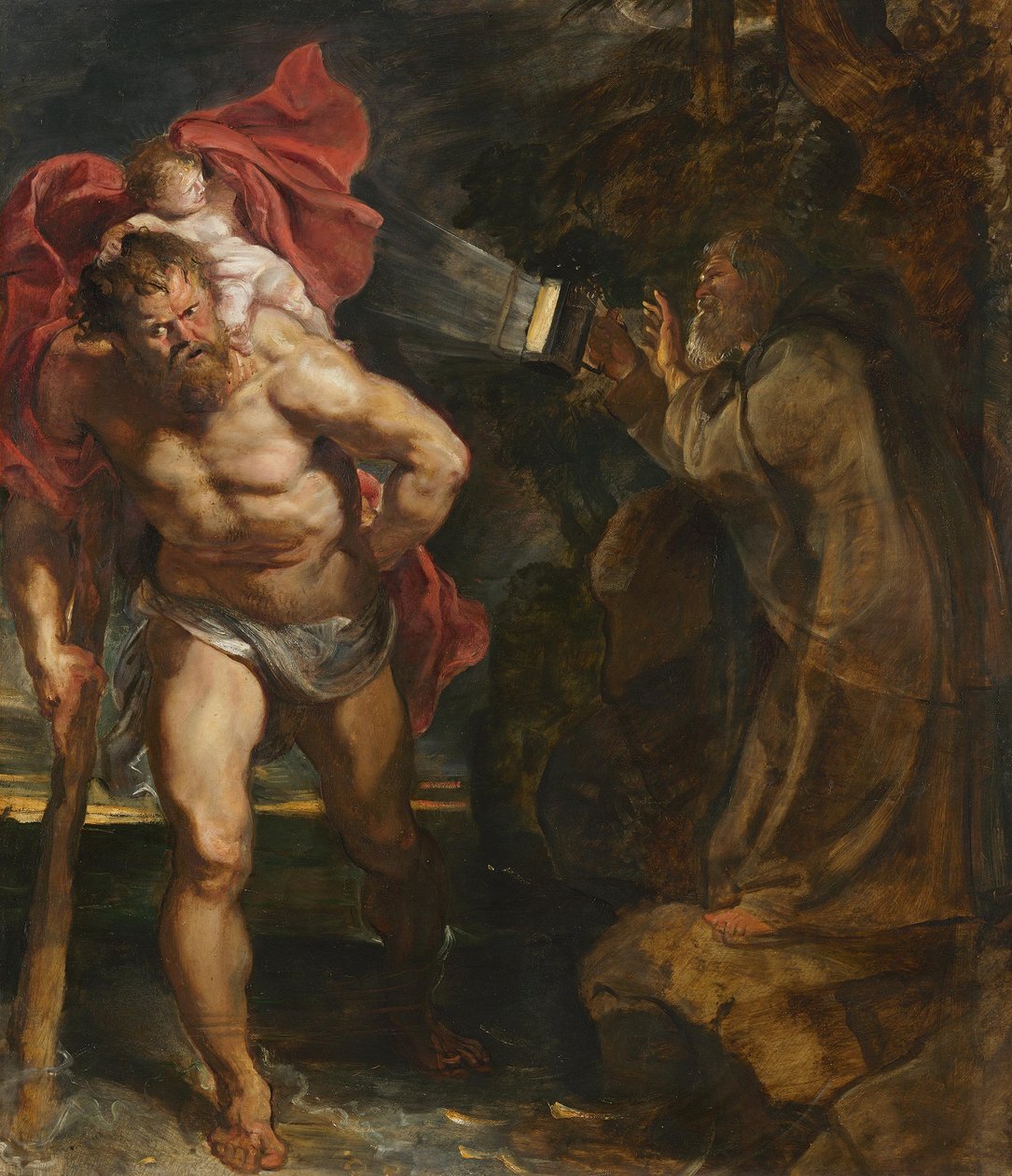 Saint Christopher by Peter Paul Rubens