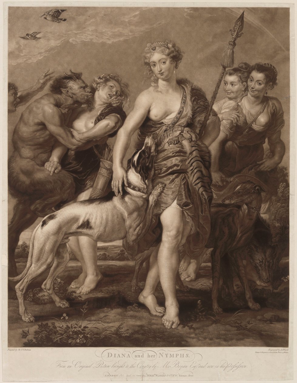 Diana Hunting by Peter Paul Rubens