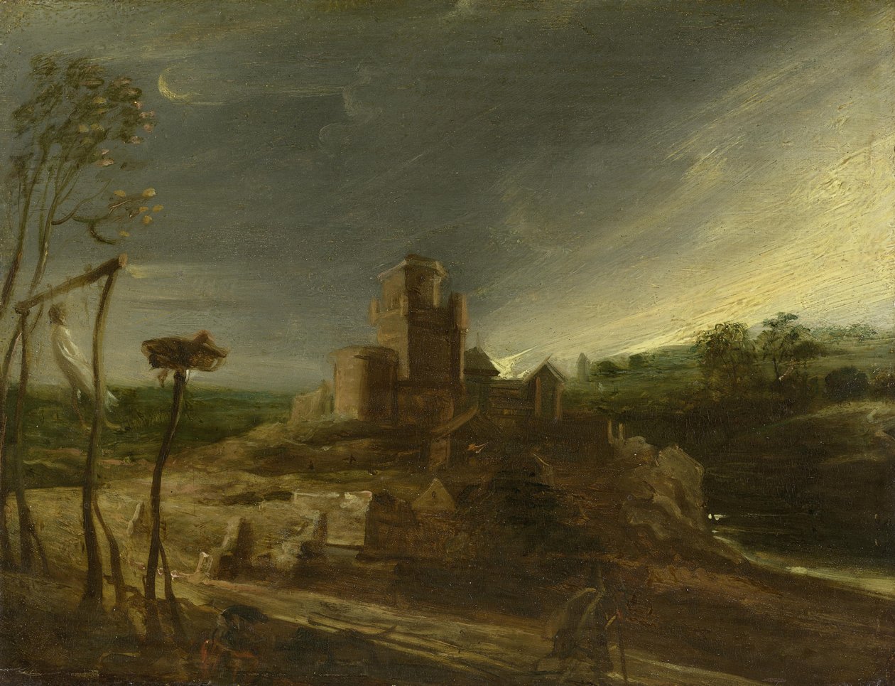 The Landscape with the Gallows by Peter Paul Rubens