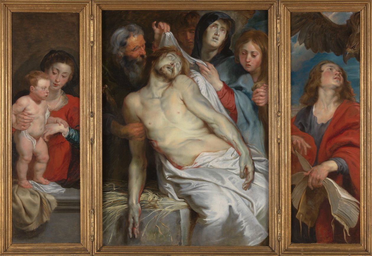 Epitaph of Jan Michielsen and his wife Maria Maes by Peter Paul Rubens