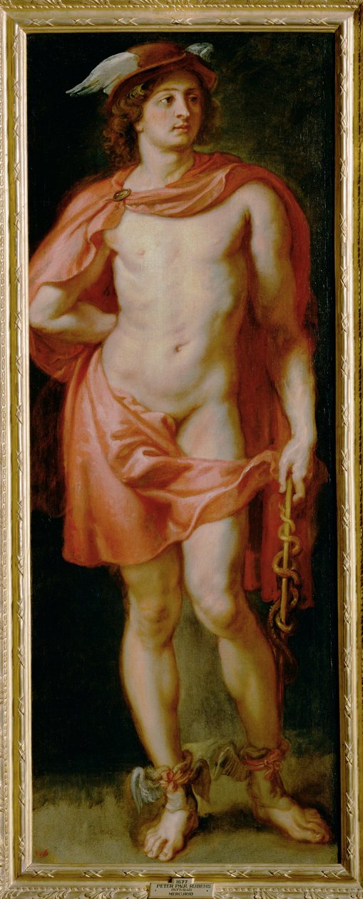 God Mercury, Painted for the Torre de La Parada by Peter Paul Rubens