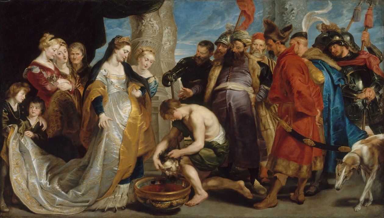 Head of Cyrus Brought to Queen Tomyris by Peter Paul Rubens