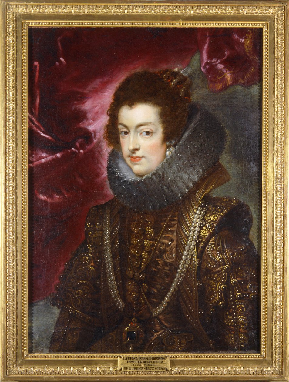Isabella of Bourbon, c.1629 by Peter Paul Rubens