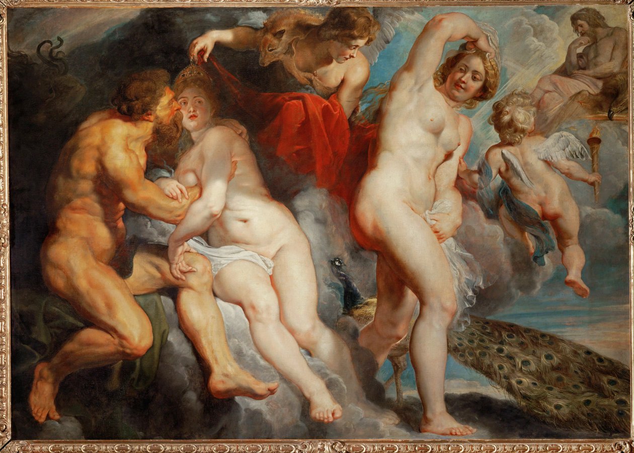 Ixion, King of the Lapiths, Deceived by Juno by Peter Paul Rubens