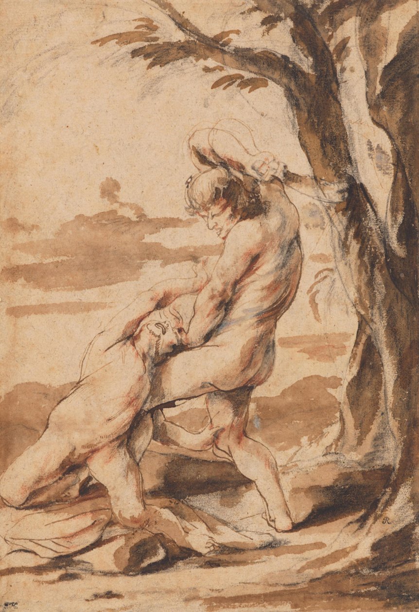 Cain Kills Abel by Peter Paul Rubens