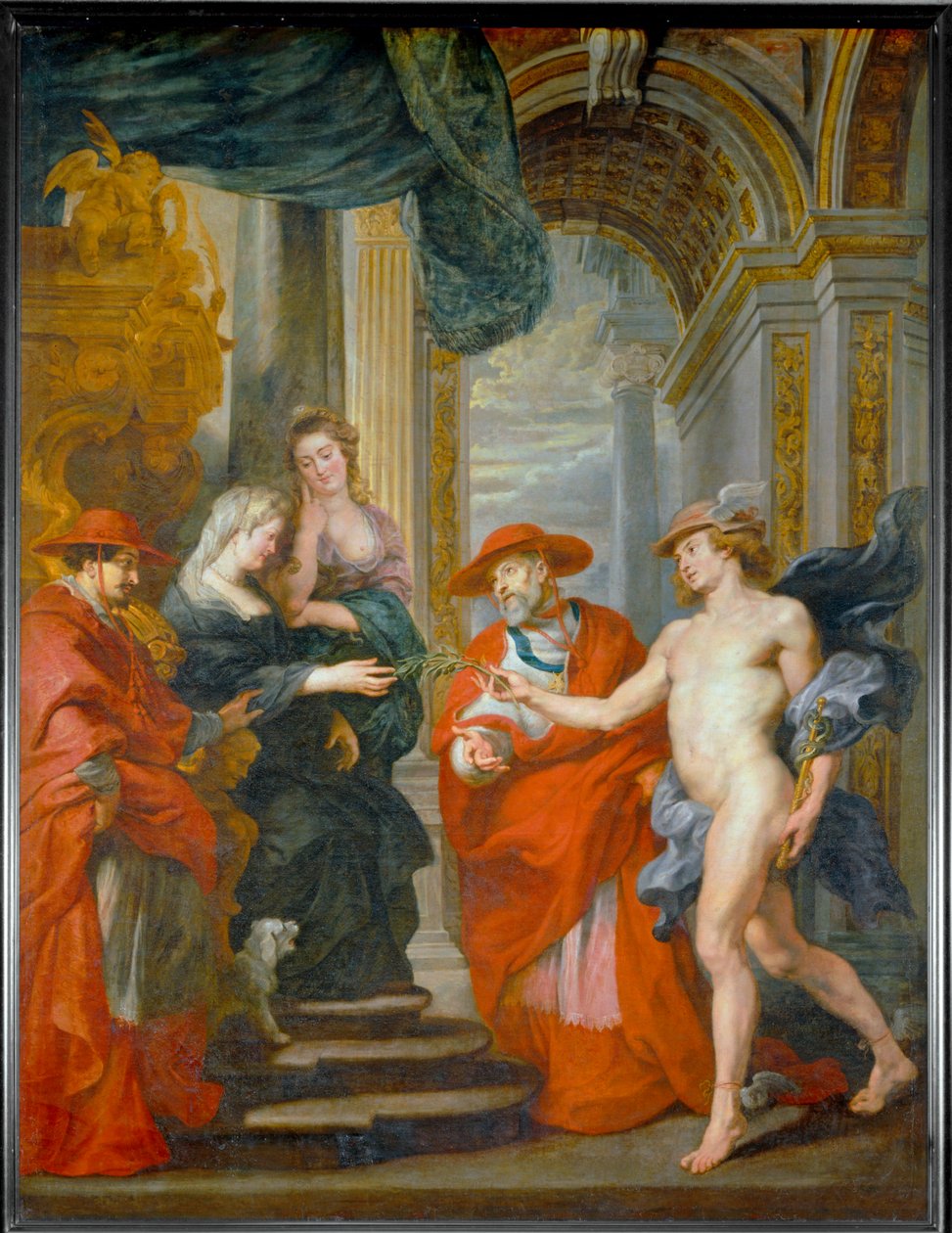 The Treaty of Angoulême by Peter Paul Rubens