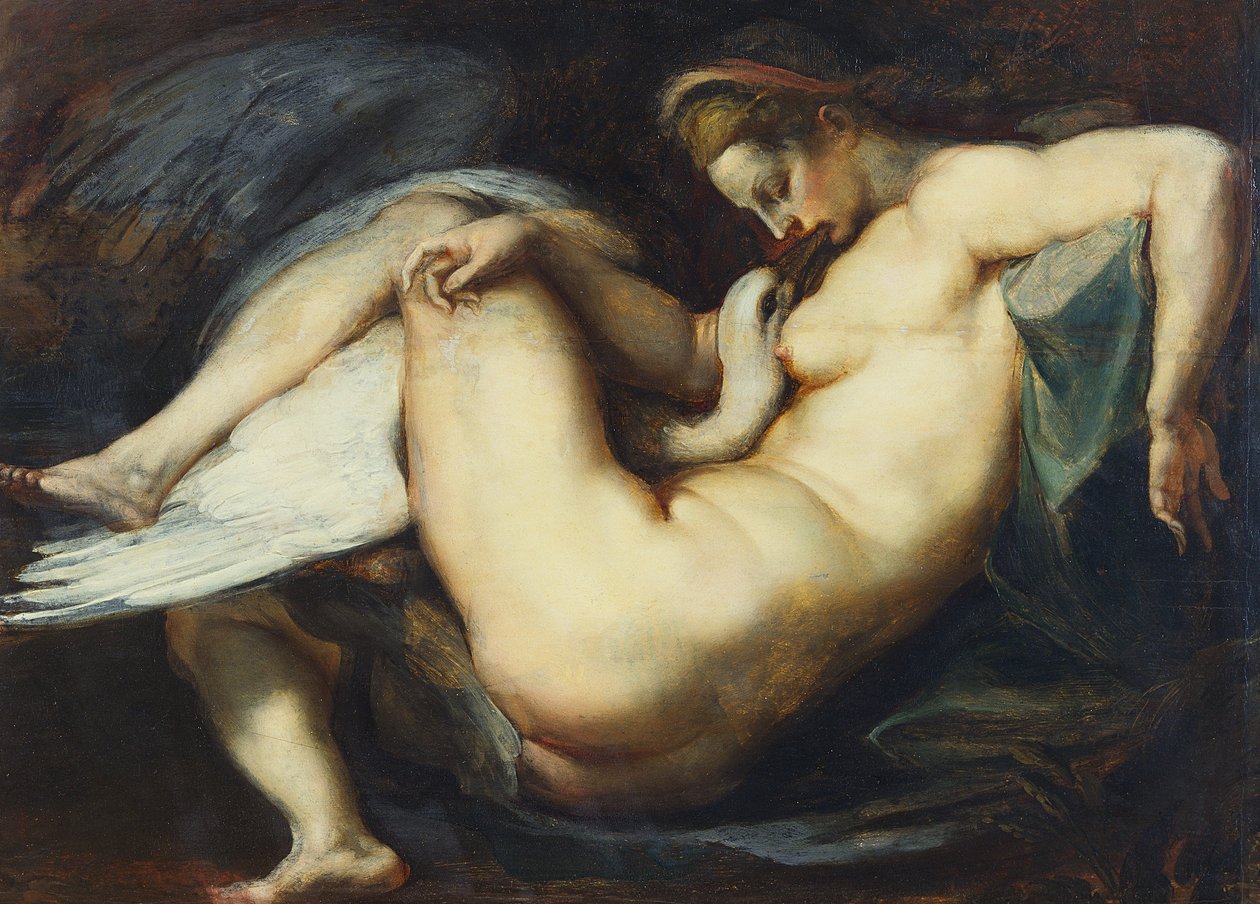 Leda and the Swan by Peter Paul Rubens