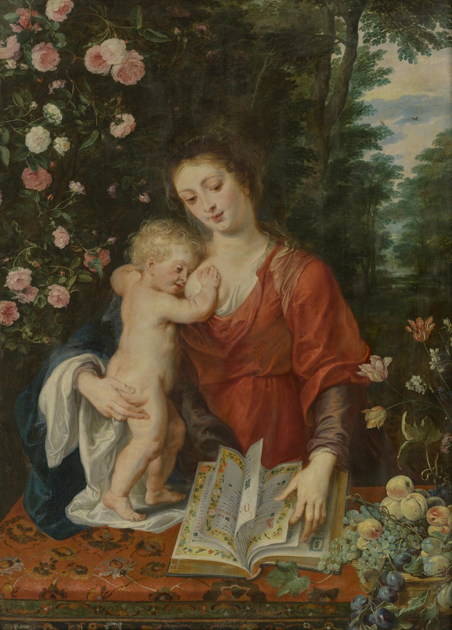 Mary with the Child by Peter Paul Rubens